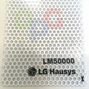 LG LM50000 원웨이필름 타공시트 솔벤출력 차량광고디피지샵